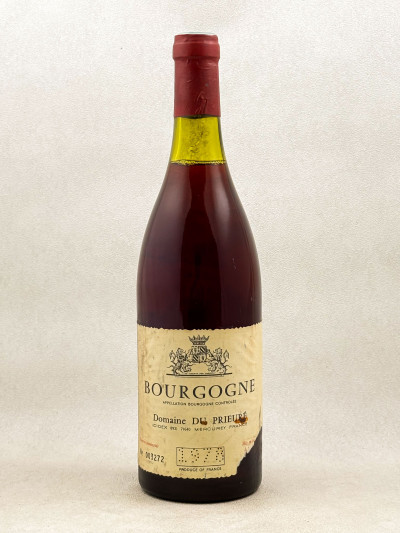 Domaine du Prieuré - Bourgogne Pinot Noir 1978