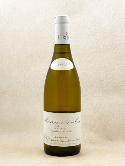 Leroy - Meursault 1er cru "Blagny" 2005