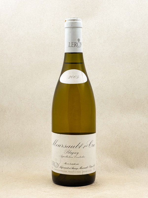 Leroy - Meursault 1er cru "Blagny" 2005