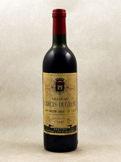 Larcis Ducasse - Saint Emilion 1981
