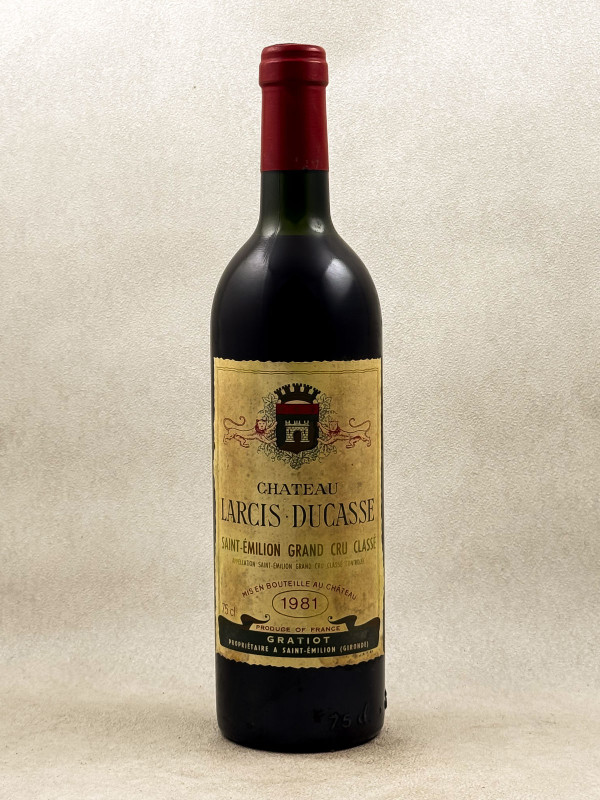 Larcis Ducasse - Saint Emilion 1981