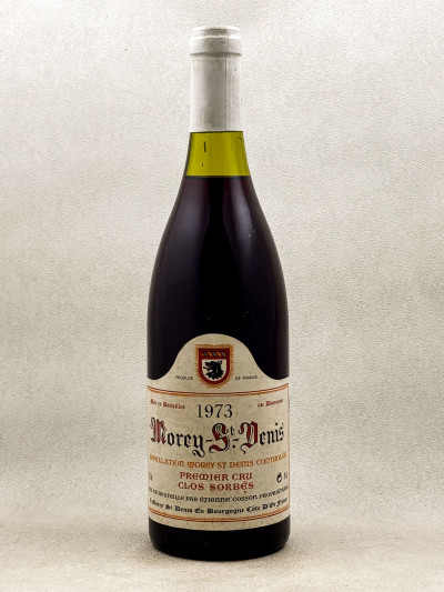 Etienne Cosson - Morey Saint Denis 1er cru "Clos Sorbés" 1973