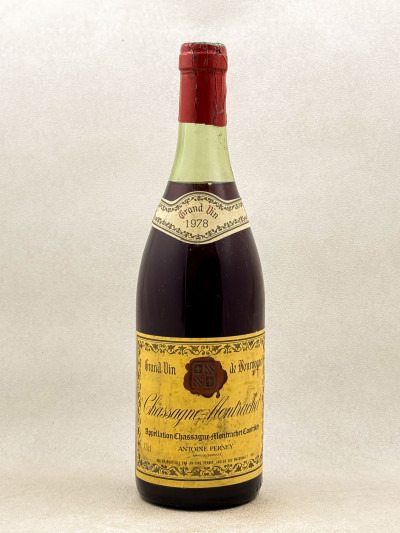 Antoine Perney - Chassagne Montrachet rouge 1978