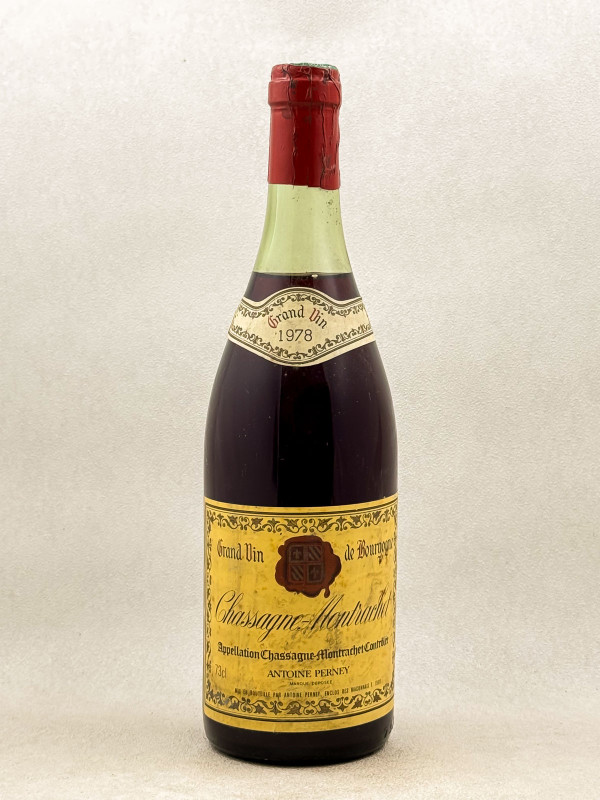 Antoine Perney - Chassagne Montrachet rouge 1978