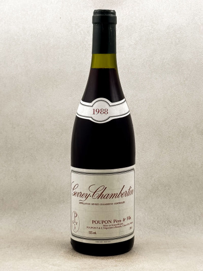 Poupon - Gevrey Chambertin 1988
