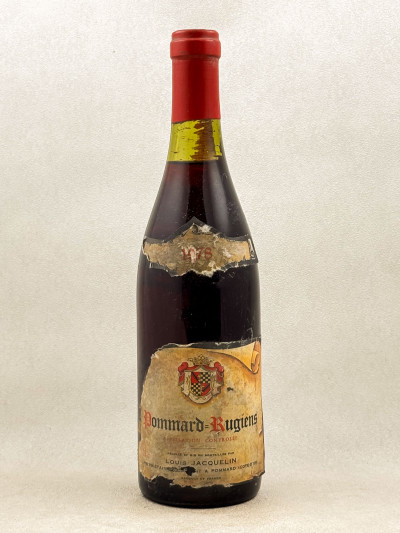 Louis Jacquelin - Pommard 1er Cru "Rugiens" 1978