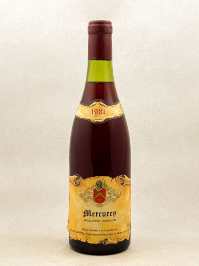 Michel Maitre - Mercurey 1981
