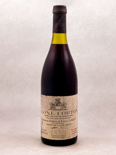 Domaine F & L Saier - Aloxe Corton "Clos les Maréchaudes" 1976