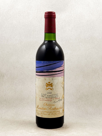 Mouton Rothschild - Pauillac 1980