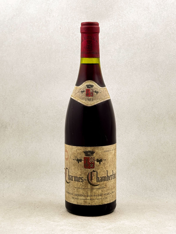 Armand Rousseau - Charmes Chambertin 1981
