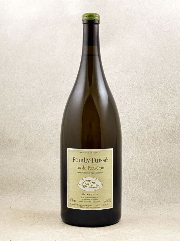 Domaine Guffens-Heynen - Pouilly Fuissé "Clos des Petits Croux" 2018 MAGNUM