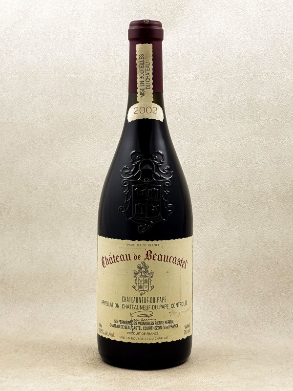 Beaucastel - Châteauneuf du Pape 2003