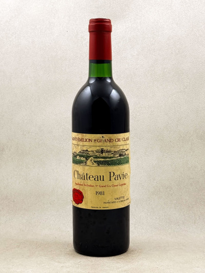 Pavie - Saint Emilion 1981