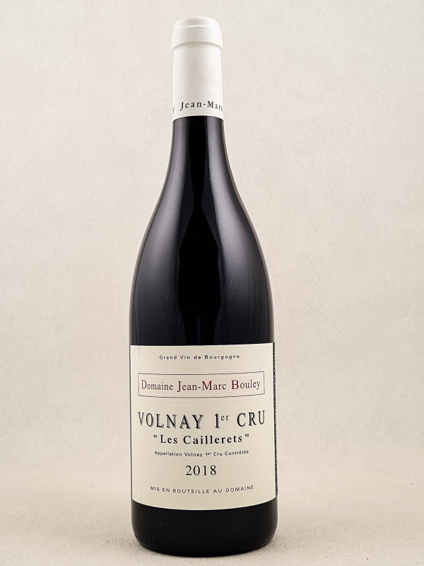 Jean Marc Bouley - Volnay 1er cru "Caillerets" 2018