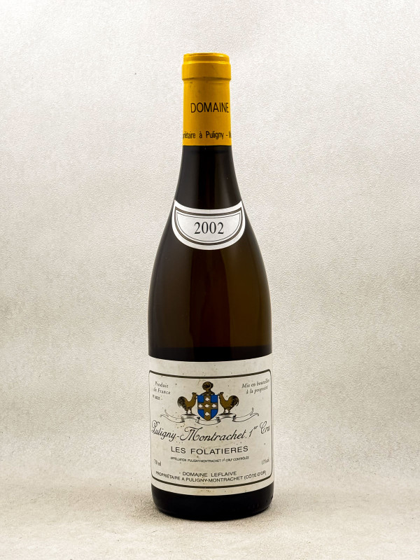 Leflaive - Puligny Montrachet 1er cru "Les Folatières" 2002