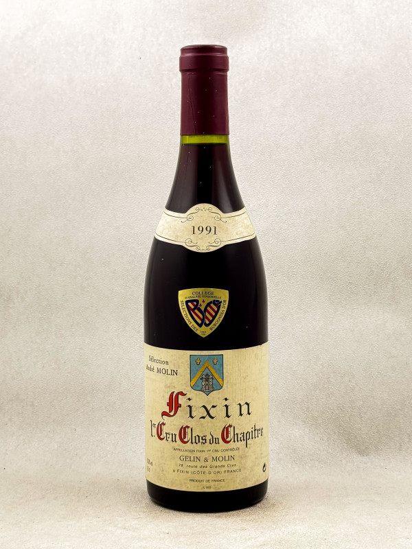 Gelin & Molin - Fixin 1er cru "Clos du Chapitre" 1991