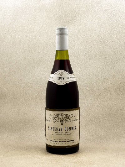 Joseph Belland - Santenay 1er cru "la Comme" 1978