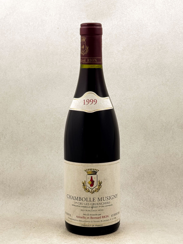 Armelle & Bernard Rion - Chambolle Musigny 1er Cru "Les Gruenchers" 1999