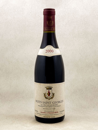 Armelle & Bernard Rion - Nuits Saint Georges 1er cru "Les Murgers" 2000