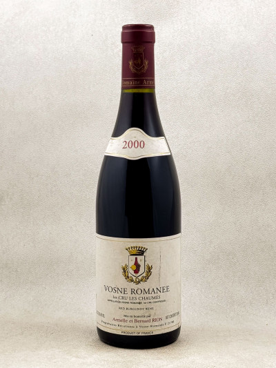 Armelle & Bernard Rion - Vosne Romanée 1er cru "Les Chaumes" 2000