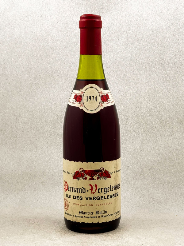Rollin - Pernand Vergelesses 1er cru "Iles des Vergelesses" 1974