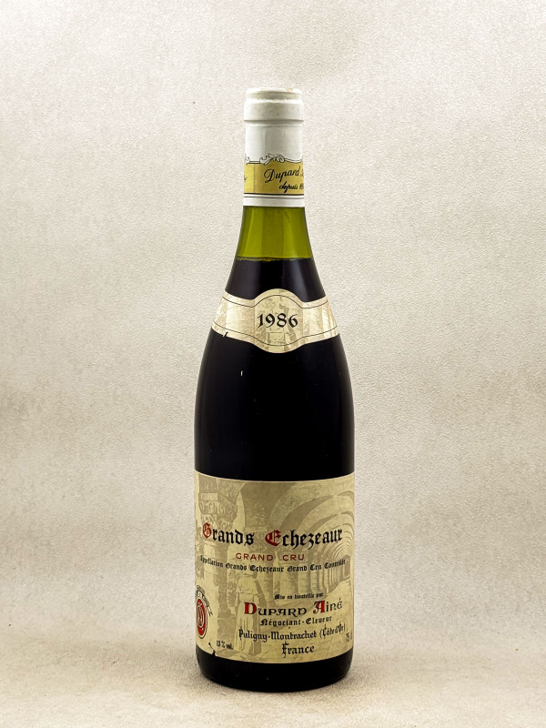 Dupard Ainé - Grands Echezeaux 1986