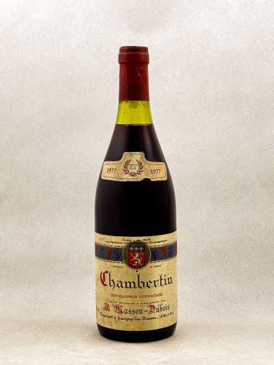 Masson Dubois - Chambertin 1977