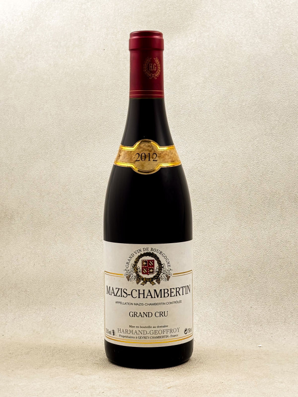 Harmand-Geoffroy - Mazis Chambertin 2012