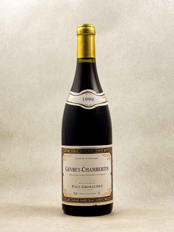 Paul Grimaudet - Gevrey Chambertin 1999