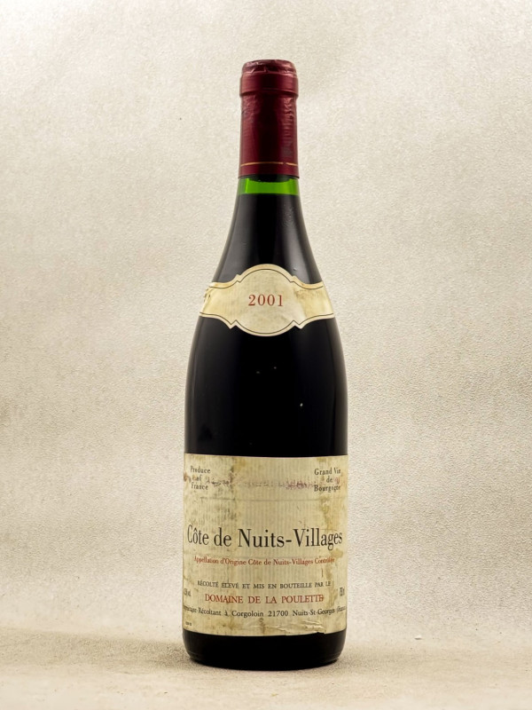 Domaine de la Poulette - Côte de Nuits Villages 2001