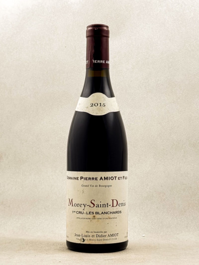 Pierre Amiot - Morey Saint Denis 1er cru "Les Blanchards" 2015