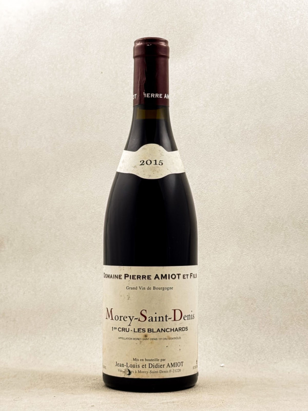 Pierre Amiot - Morey Saint Denis 1er cru "Les Blanchards" 2015