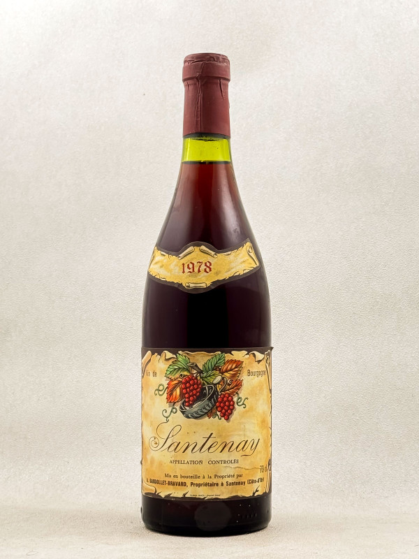 Bardollet Bavard - Santenay 1978