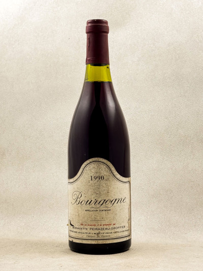 Peirazeau Groffier - Bourgogne 1990