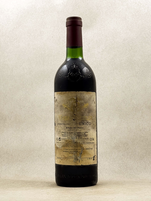 Vega Sicilia - Ribera Del Duero "Unico" 1981