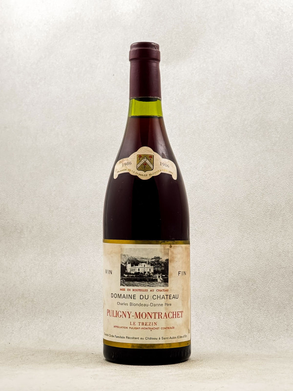 Blondeau Danne - Puligny Montrachet "Le Trézin" rouge 1986