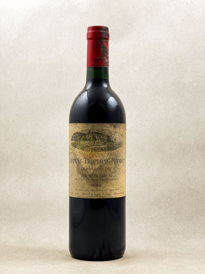 Troplong Mondot - Saint Emilion 1989