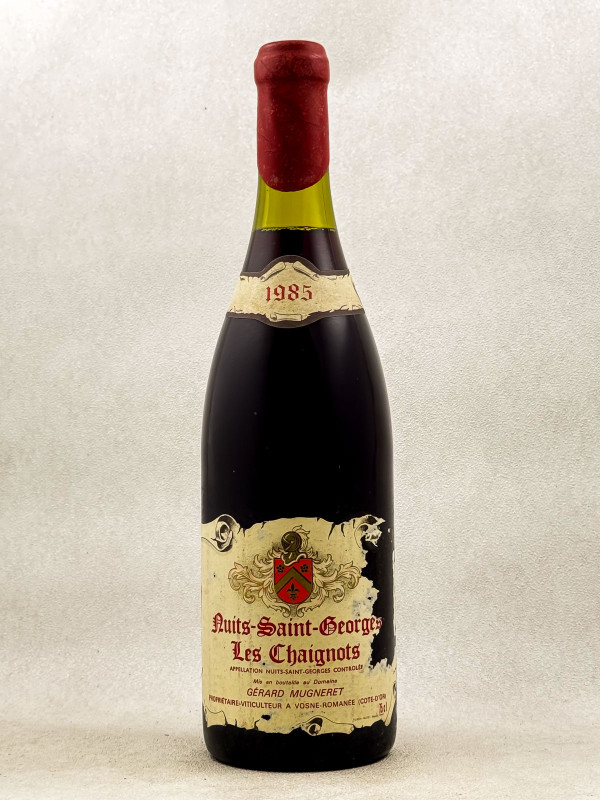 Gérard Mugneret - Nuits St Georges 1er cru "Les Chaignots" 1985