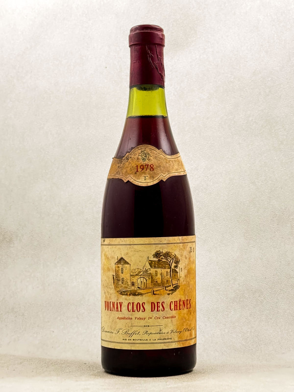 François Buffet - Volnay 1er cru "Clos des Chênes" 1978