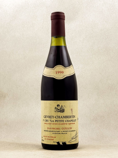 Guillon - Gevrey Chambertin 1er Cru "La Petite Chapelle" 1990