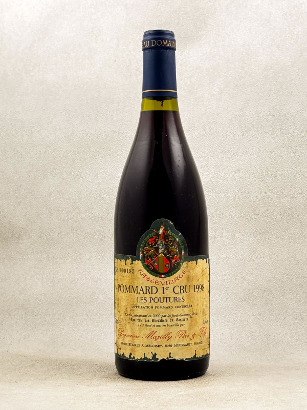 Mazilly Pere & Fils - Pommard 1er cru "Les Poutures" Tastevinage 1998