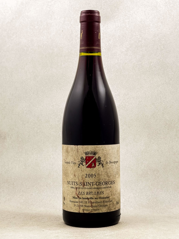 Domaine Gille - Nuits Saint Georges "Les Brulées" 2005