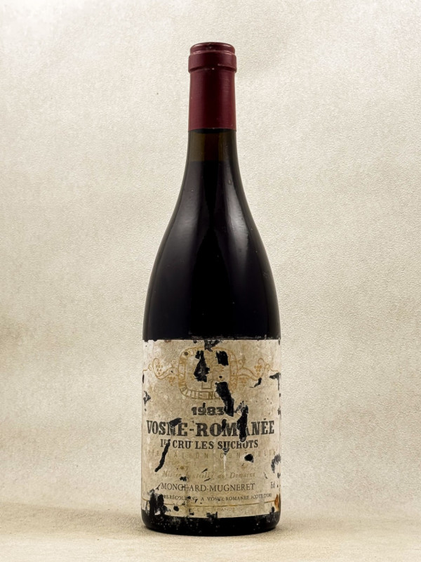 Mongeard Mugneret - Vosne Romanée 1er cru "Suchots" 1983