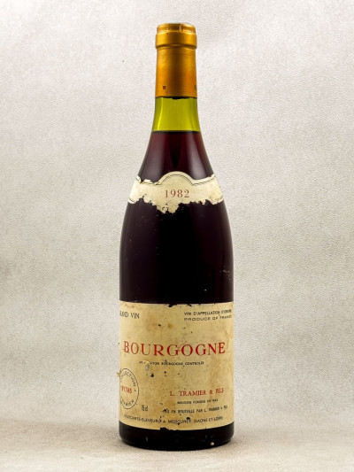 Tramier & Fils - Bourgogne rouge 1982