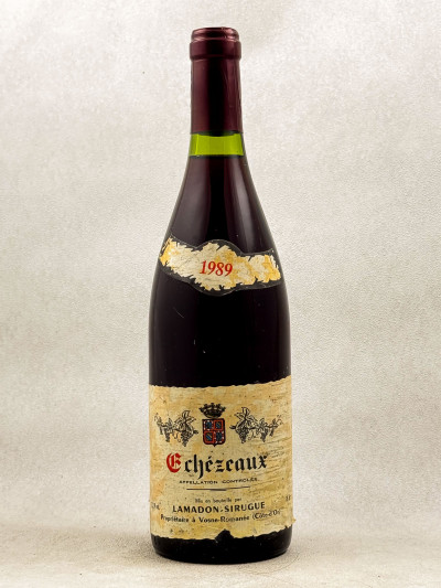 Lamadon Sirugue - Echezeaux 1989
