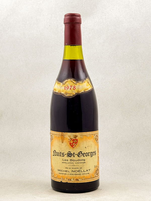 Michel Noëllat - Nuits St Georges 1er cru "Les Boudots" 1978