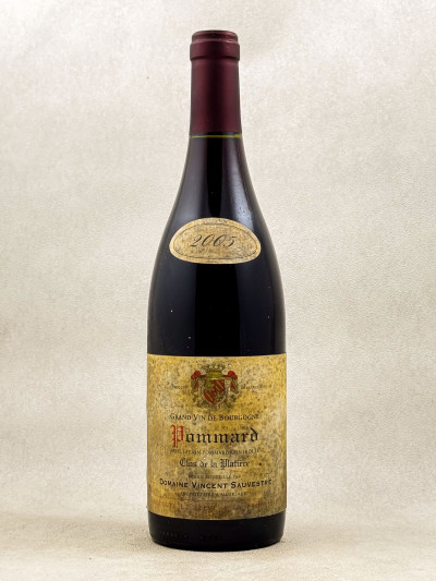 Vincent Sauvestre - Pommard "Clos de la Platière" 2005
