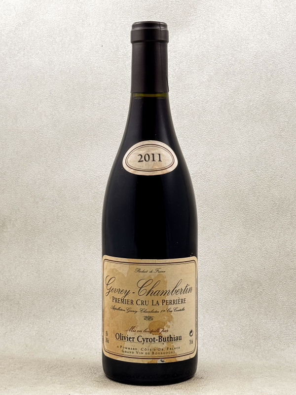Cyrot Buthiau - Gevrey Chambertin 1er cru "La Perrière" 2011