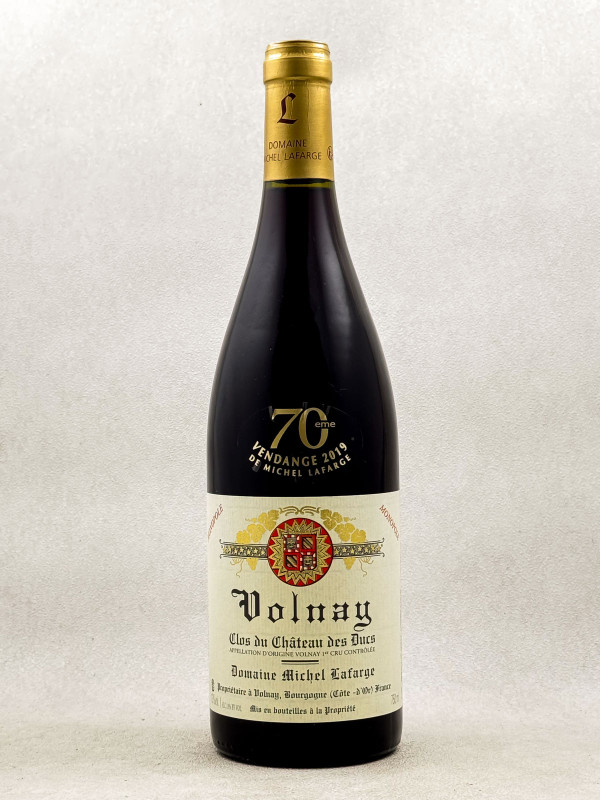 Michel Lafarge - Volnay 1er cru "Clos du Château des Ducs" 2019