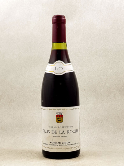 Bernard Simon - Clos de la Roche 1975